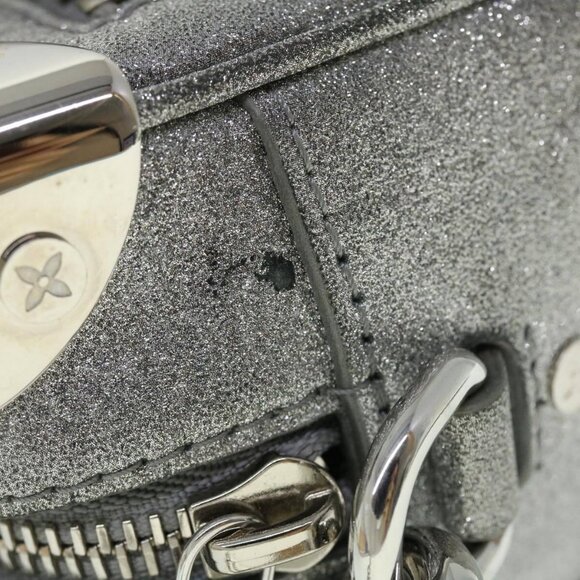 LOUIS VUITTON Damier Glitter Mini Soft Trunk Bag Silver - Picture 12 of 15